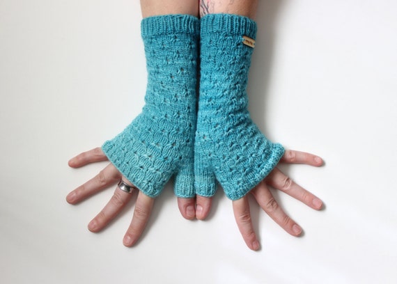 Long 2024 knit gloves