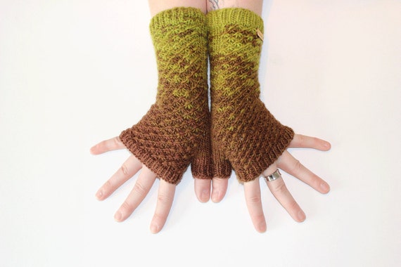 fingerless gloves mittens women's
