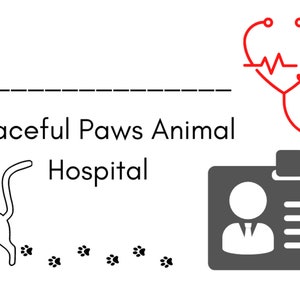 Printable Pretend Play Veterinarian ID Name Badge - Etsy