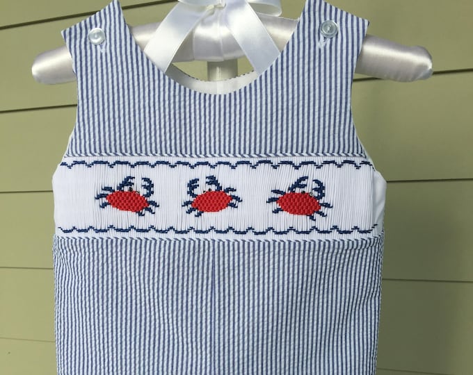 Smocked Shortall Lab