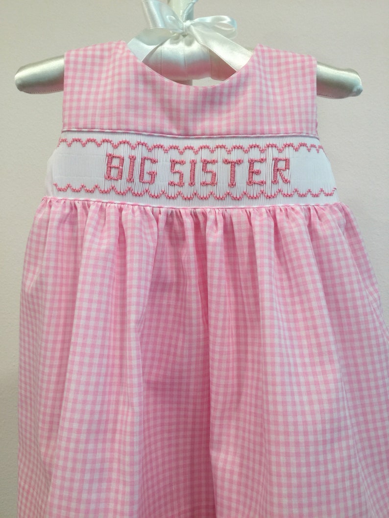 pink gingham sundress