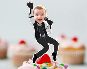 Personalized Performer Cupcake Topper (Digital File)