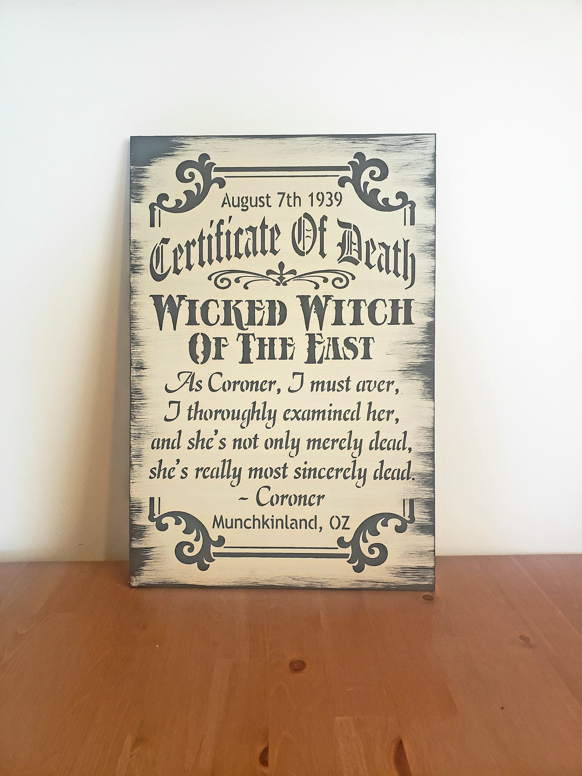 certificate-of-death-wicked-witch-of-the-east-sign-oz-decor-etsy
