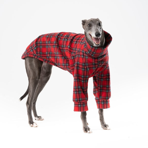 NEW '23/24  2 leg jumper tartan  Fleece by DogandHome