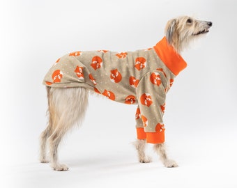 NEW '23/24  2 leg jumper in foxes  Fleece by DogandHome