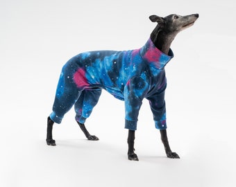Fleece Dog Pajamas: Whippet, Greyhound - Made to Measure