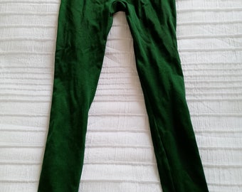Dark green leggings / yoga / sports wear/ Boho