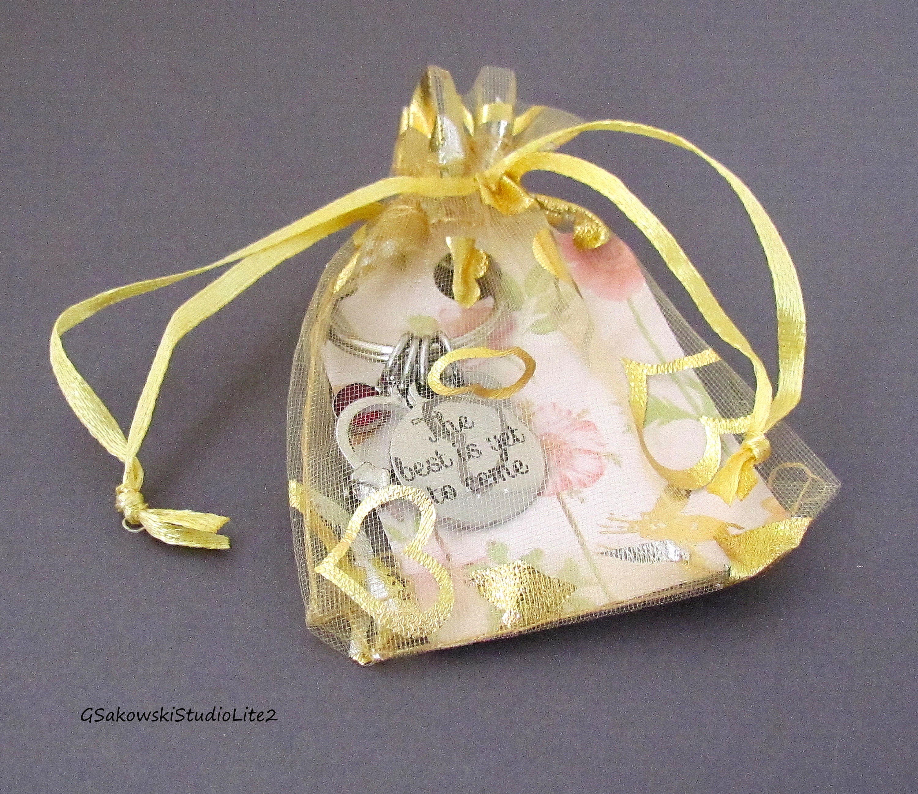 Never Let Anyone Dull Your Sparkle Keychain - Stainless Steel Encouragement Gift For Women - View #14
