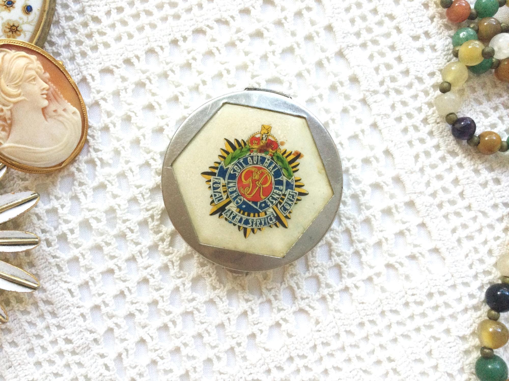 Wwii Sweetheart Compact - Etsy