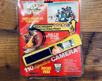 Vintage Hulk Hogan WWF 110 Promotional Camera
