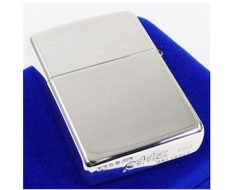 Vintage Zippo Silver Case Lighter, Engraved, 1980's, B73-7-28 - Etsy