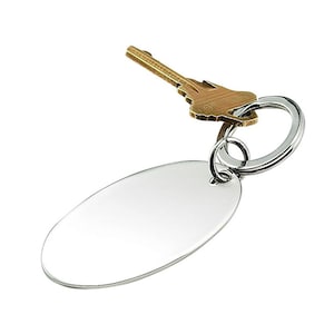 Oval Keyring - Etsy