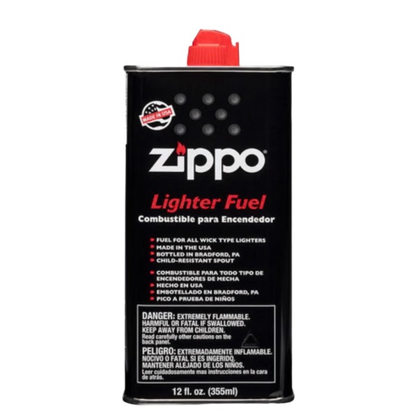 Zippo Lighter Fluid - Butane - Flints for Refill