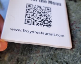 Personalized 4x4" White Ceramic Tile - Custom Text, Logo, or QR Code