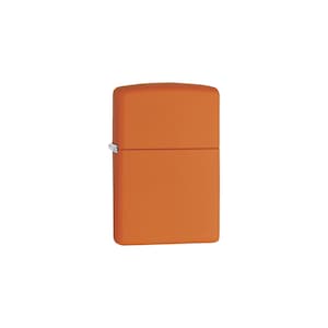 Personalized Classic Orange Matte Zippo Lighter Engraved Free. A windproof engraved Zippo lighter gift father&#39;s day or groomsmen collector