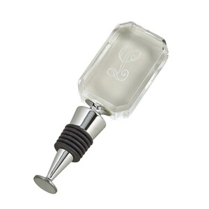 Standup Acrylic Bottle Stopper - Personalized for wine bottles, Drinking, Groomsmen Gifts, Bachelor Party Gift Ideas,