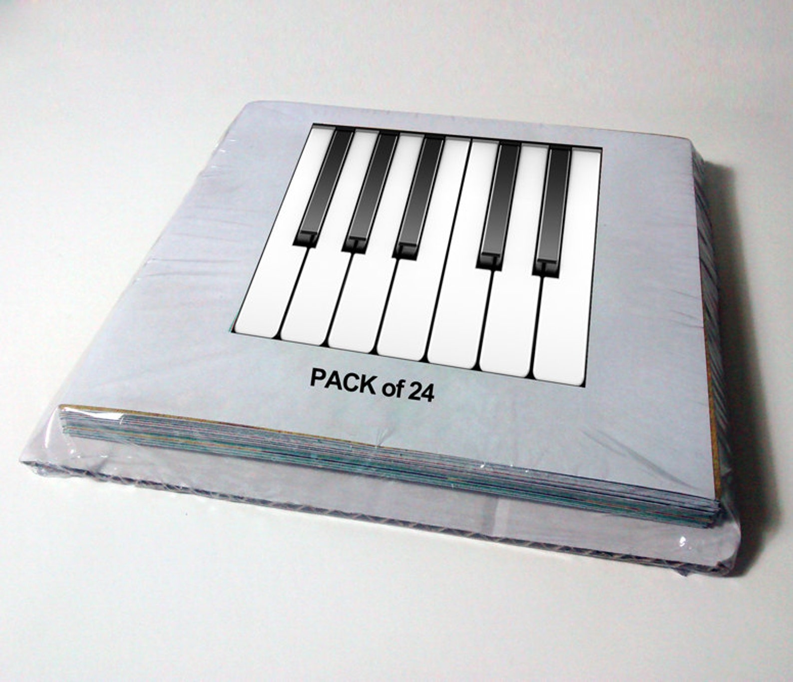 Piano Keyboard Tile Waterproof Vinyl Tile Pack of 24 Tile Etsy Canada