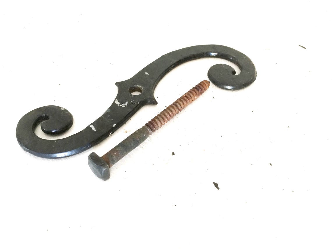 Vintage Rustic Shutter Hardware // Rustic Hardware //Vintage Etsy