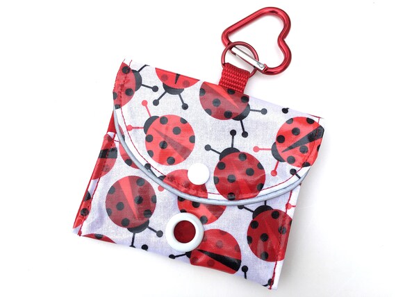 Poop Bag Holder for Leash Ladybug Poop Bag Holder Poop Bag Holder Waste Bag Dispenser Poop Bag Dispenser