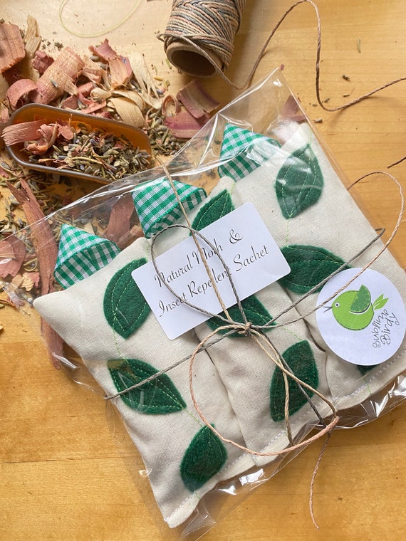 Natural Moth & Insect Repellent Sachets, Moth Ball, Cedar, Insect  Deterrent, Clothing Storage, Baby Shower Gift, Natural Drawer Sachet 