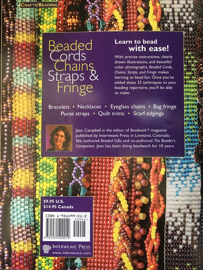 Beaded Cords, Chains, Straps and Fringe: 32 Beading Projects image 5