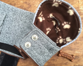 Dog Coat, Reflective, you choose lining, dog coat for boy, dog coat for girl, xs dog coat, small dog coat, medium dog coat, large dog coat