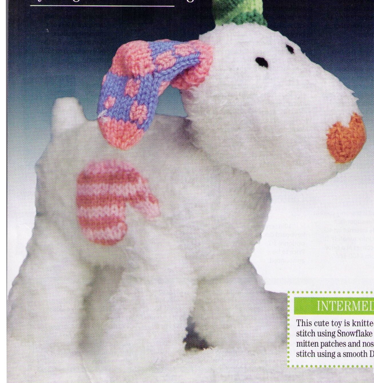 snow dog soft toy
