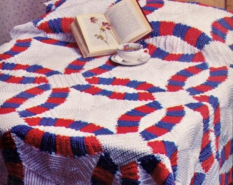 CROCHeT WEDDINg RiNG DOUBLe AFgHAN Rug THRoW Blanket COVeR WInTer-SIzE 147 X188 CmS Rectangle-4 PLyWoOl-Crochet Pattern PdF Instant Download