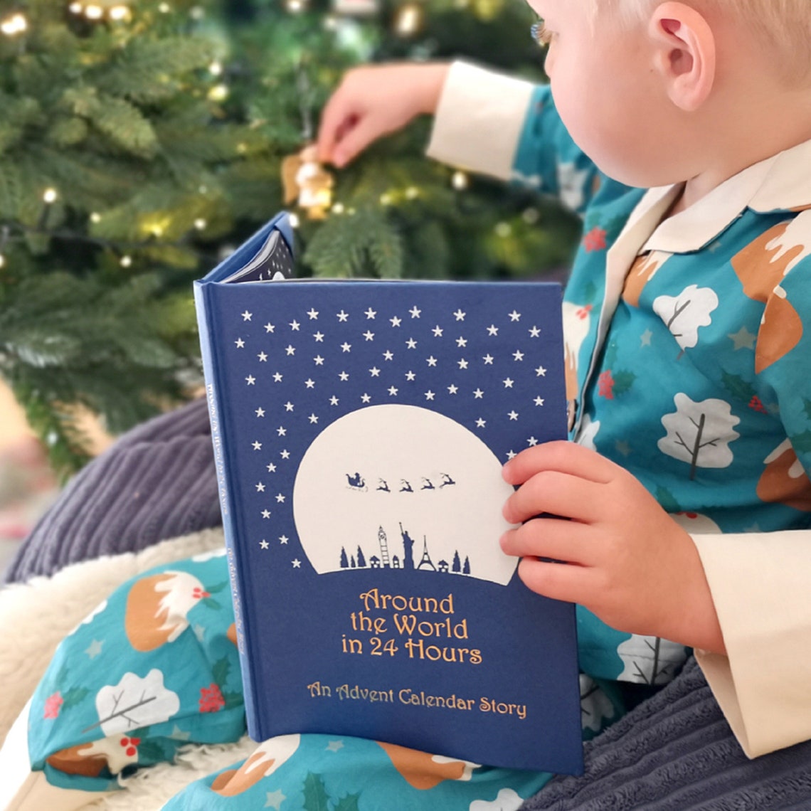 Personalised Advent Christmas Book Family Heirloom Etsy