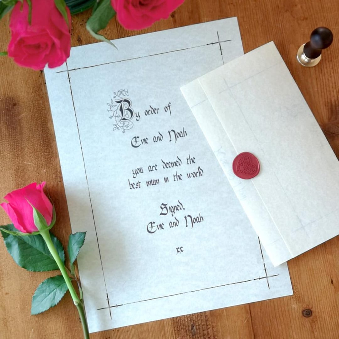 Traitors Style Mother's Day Letter | BBC the Traitors TV Show | Gift ...