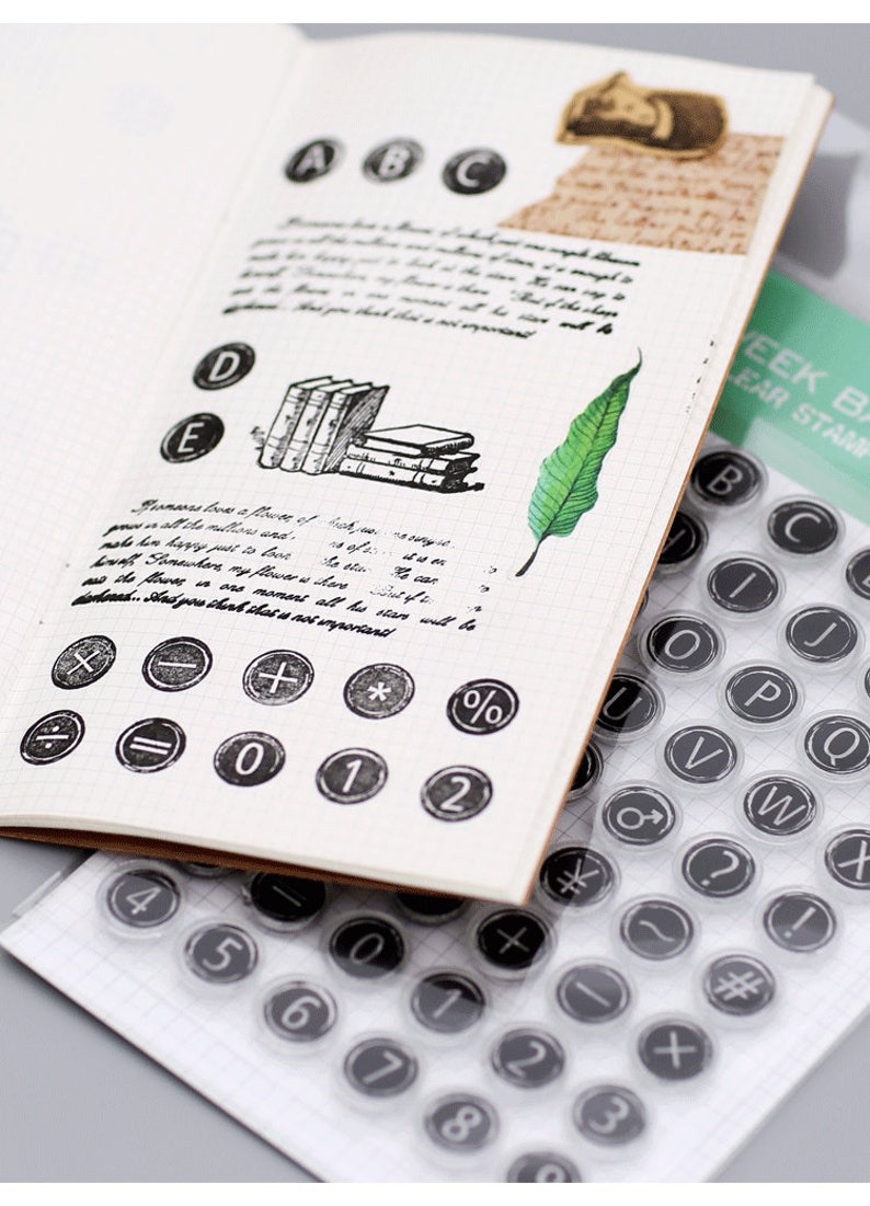 Typewriter clear stamp Etsy Typewriter clear stamp Etsy