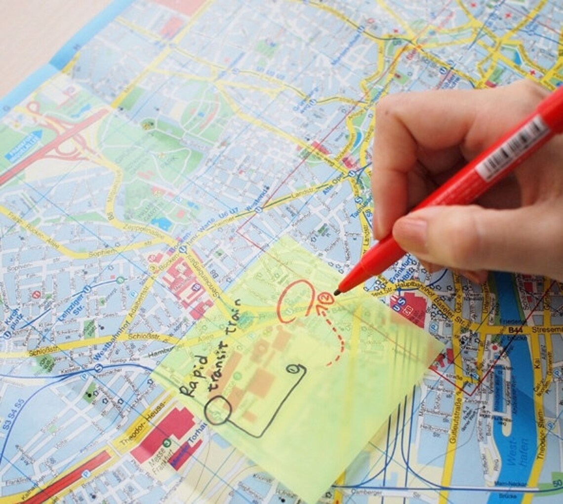 Translucent Tracing Sticky Note Etsy