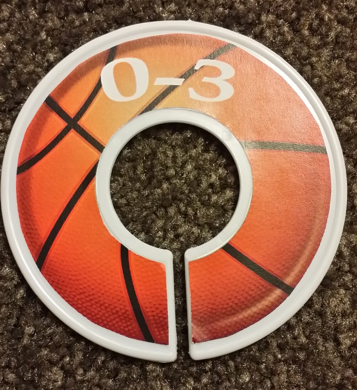 6 Custom Closet Dividers Basketball Assembled Etsy