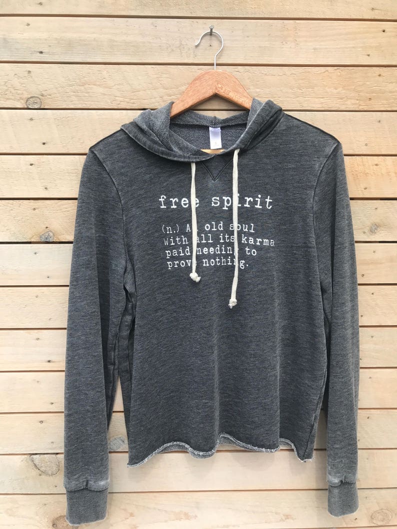 Free Spirit Burnout Hoodie