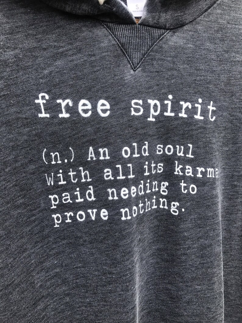 Free Spirit Burnout Hoodie