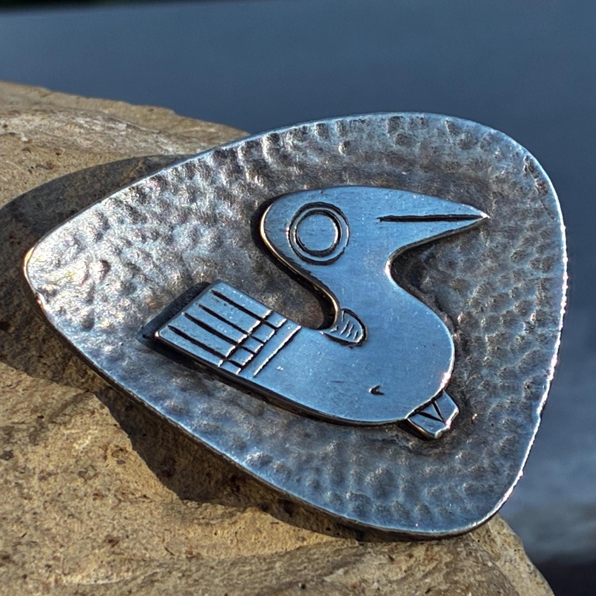 【限定特価】ヴィンテージブローチ　ブラックオニキス　メキシコシルバー OldMexicoSilverShop - Etsy 日本