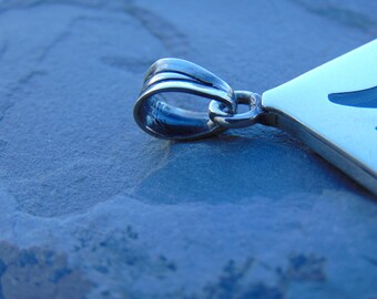 Janna Thomas ~ Vintage Mexican Sterling Silver and Dyed Blue