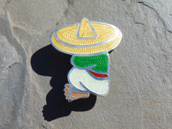 JF ~ Fuentes Mexico Sterling Silver and Enamel Ba… - image 5