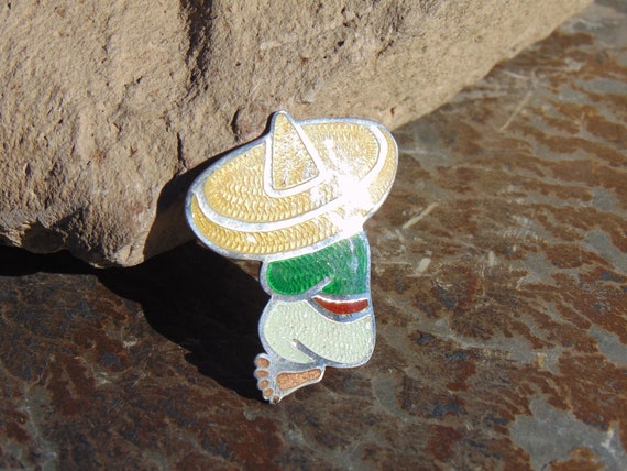 JF ~ Fuentes Mexico Sterling Silver and Enamel Ba… - image 8