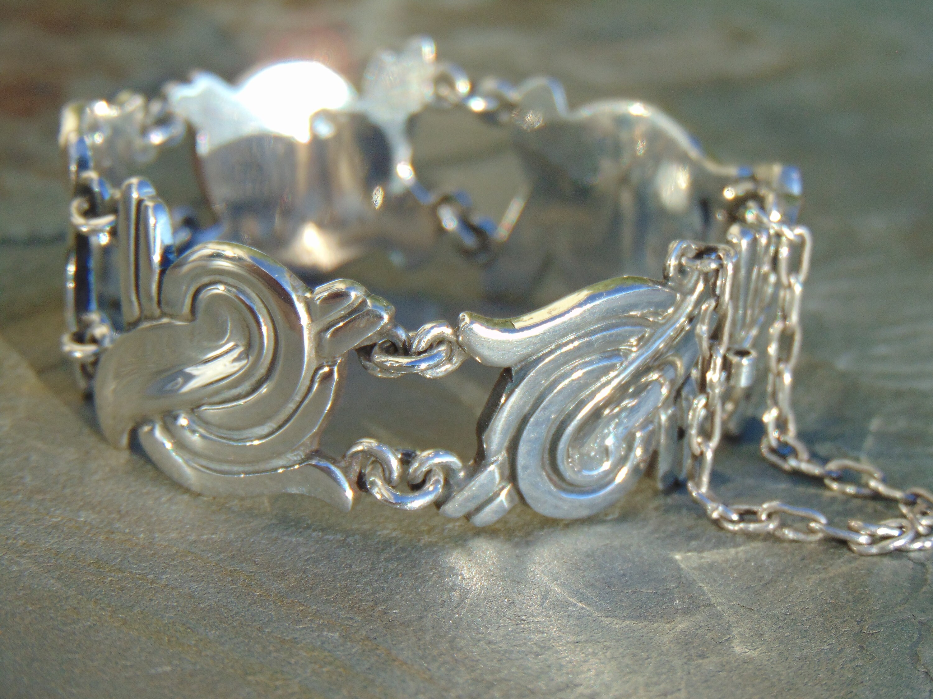 Pedro Castillo ~ Vintage Taxco Mexico Sterling Silver Heavy Link