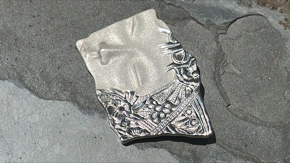 D'Molina ~ Mexican Sterling Silver Art Nouveau Wo… - image 4