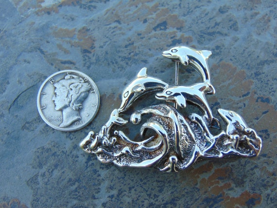 D'Molina ~ Vintage Mexican Sterling Silver Pod of… - image 9