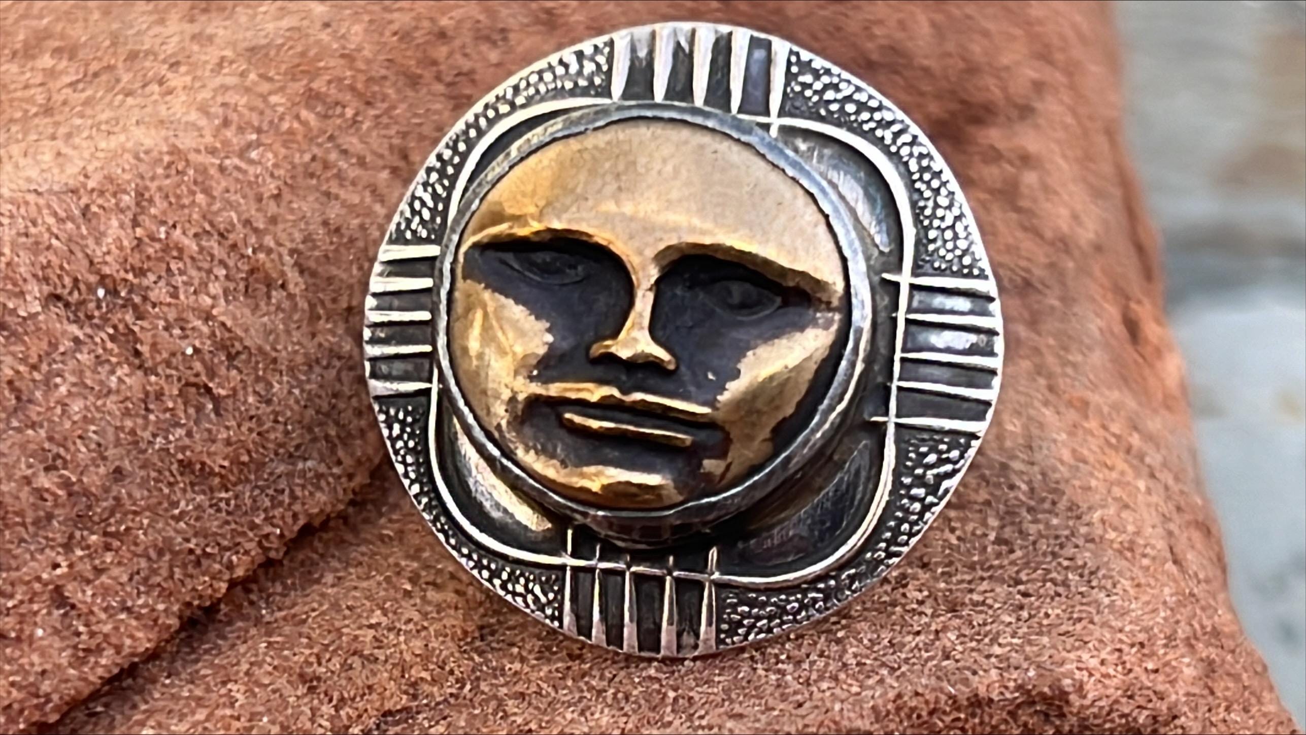 tabra tunoa タブラ リング 指輪 シルバー ハンドメイド 太陽神 銅