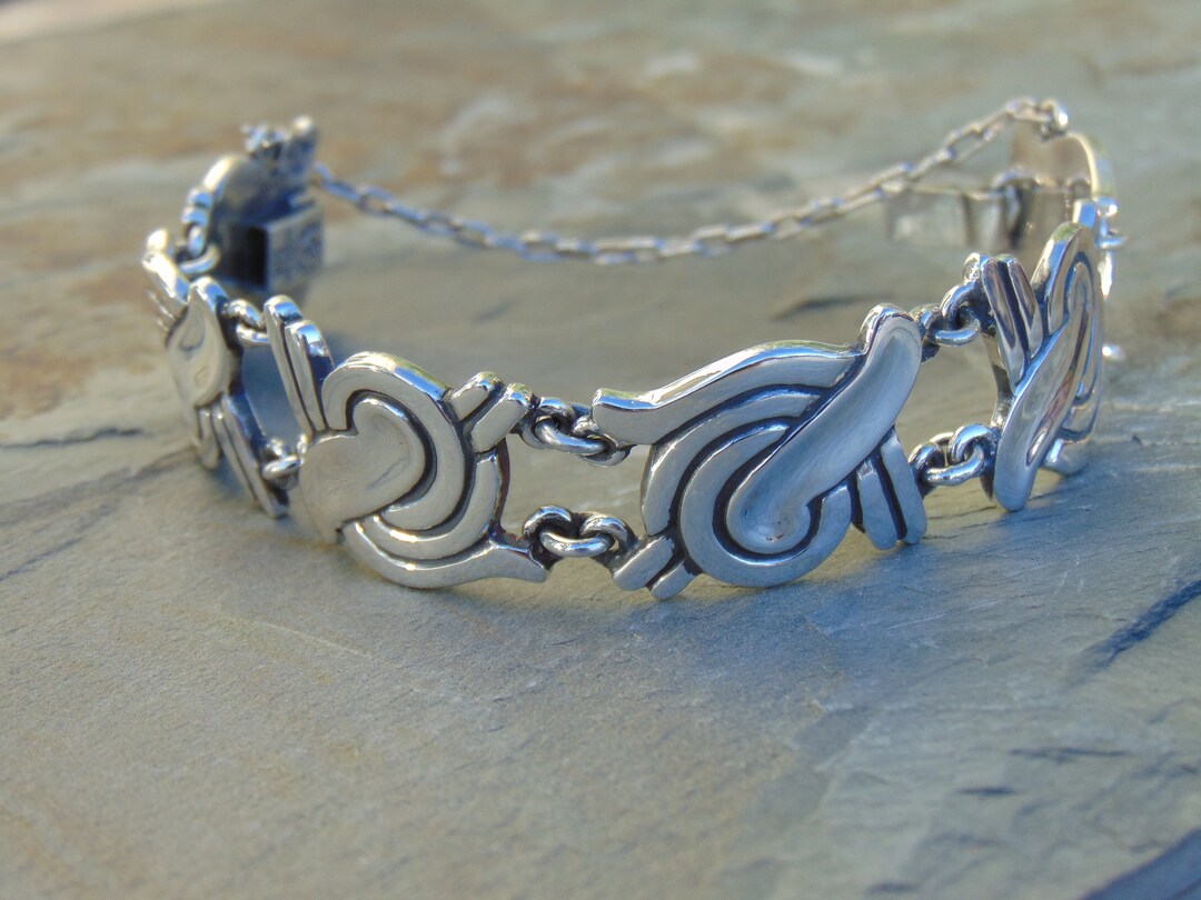 Pedro Castillo ~ Vintage Taxco Mexico Sterling Silver Heavy Link