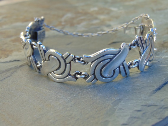 Pedro Castillo ~ Vintage Taxco Mexico Sterling Silver Heavy Link