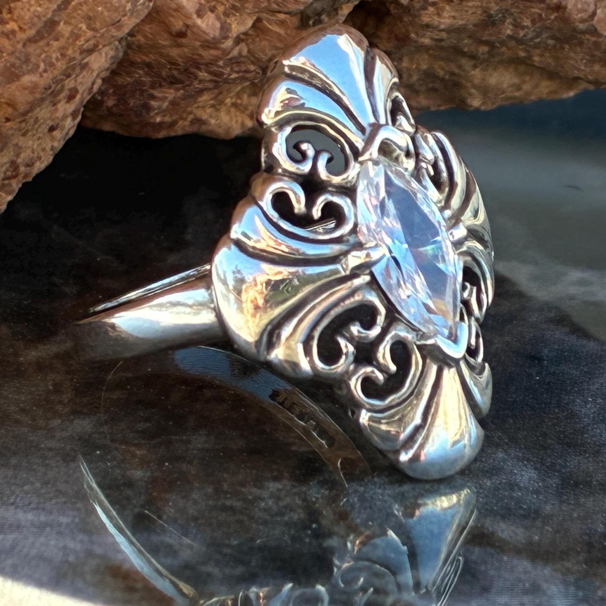 Kabana sterling silver ring - Etsy 日本