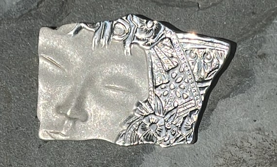 D'Molina ~ Mexican Sterling Silver Art Nouveau Wo… - image 6