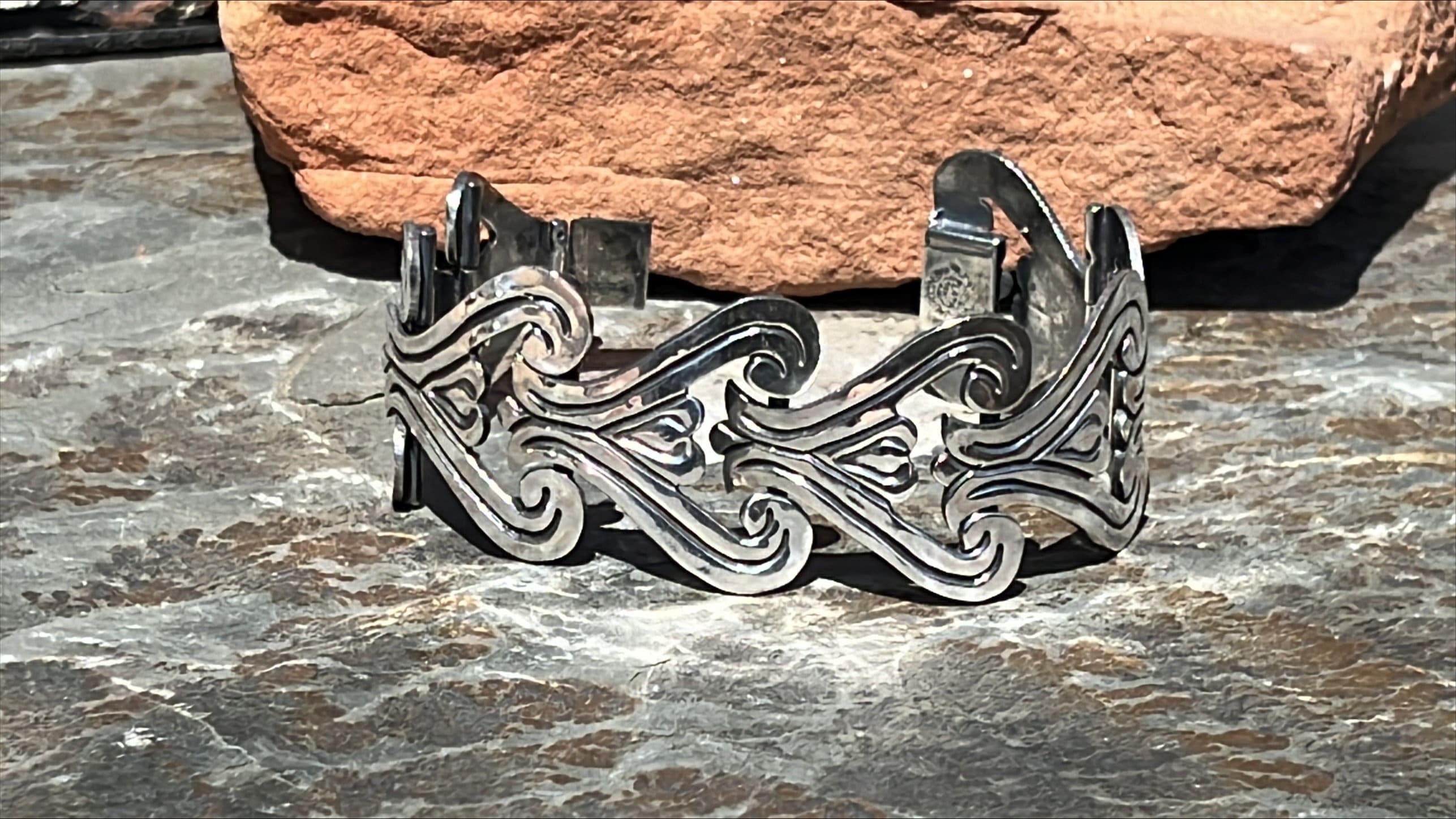 Vintage Mexico Sterling Silver Heart Link Bracelet ~ C. 1940s - Etsy