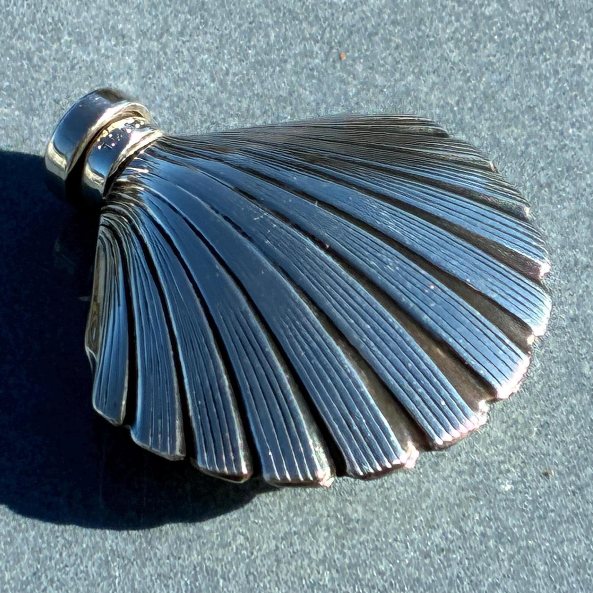Vintage Tiffany & Co Sterling Silver Seashell Beach Girl Perfume