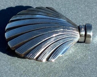Vintage Tiffany & Co Sterling Silver Seashell Beach Girl Perfume